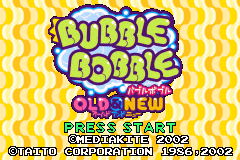 泡泡龙新版 & 旧版 Bubble Bobble - Old & New(JP)(Mediakite)(32Mb)
